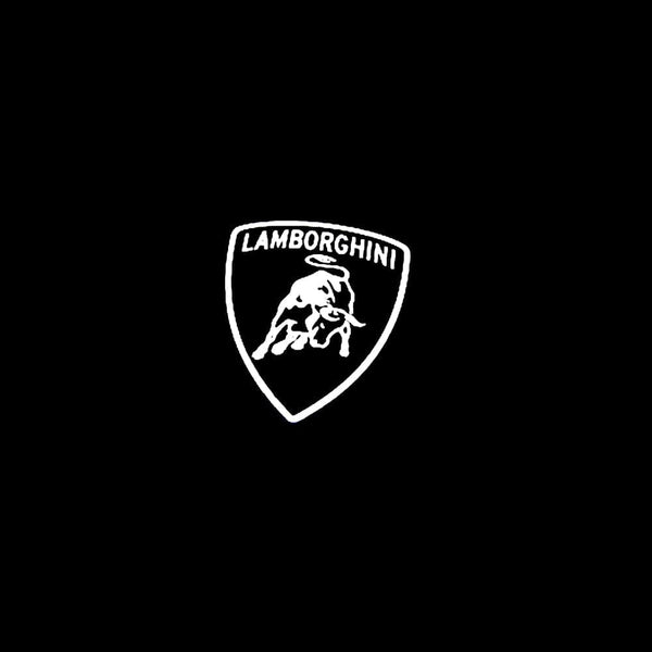 Custom Puddle Lights Lamborghini Aventador Premium Puddle Lights Multiple Designs 2011-2022 Lamborghini Whitebull 1 Set - 2 Doors