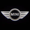 Custom Puddle Lights Mini Clubman Premium Puddle Lights Multiple Designs 2007-2024 Mini Logo 2 Style 1 Set - 2 Doors