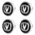 Custom Puddle Lights Premium LED Floating Wheel Logo Hub Caps Multiple Design for Changan Big Changan / White / 65 mm