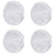 Custom Puddle Lights Premium LED Floating Wheel Logo Hub Caps Multiple Design for Jeep JEEP Silver Logo / White / 60 mm