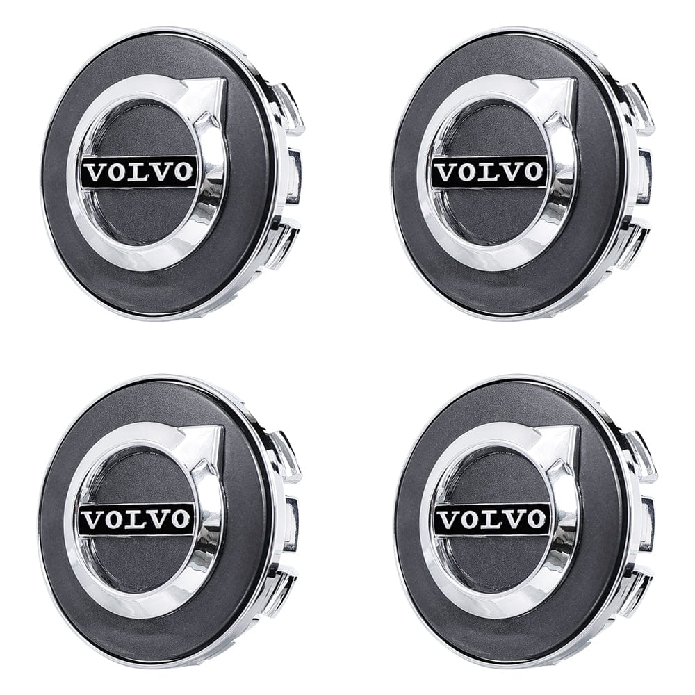 Premium LED Floating Wheel Logo Center Hub Caps Various Designs for Vo ...