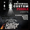 Custom Puddle Lights Universal Puddle Lights Custom LED Projectors for All Cars, Bikes, Boats & Applications Custom Design + 1 Set - 2 Doors