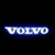 Custom Puddle Lights Volvo S60/S60L Premium Puddle Lights Multiple Designs 2011-2024 Volvo Wording 1 Set - 2 Doors