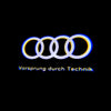 custompuddlelights Audi A1 / S1 Premium Puddle Lights Multiple Designs 2010 - 2018 Vorsprung durch Technik 1 set - 2 doors