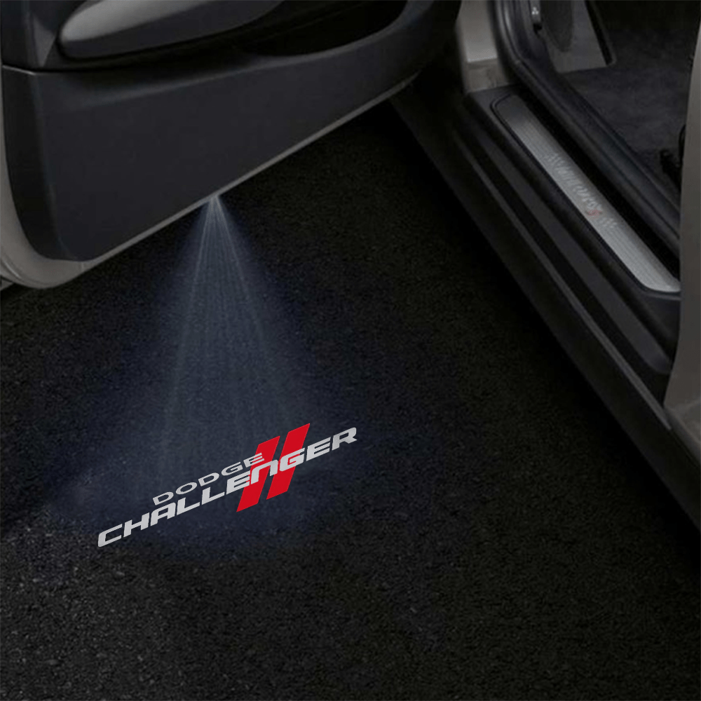 Dodge Challenger 3rd Gen Premium Puddle Lights Multiple Designs 2008-2 ...