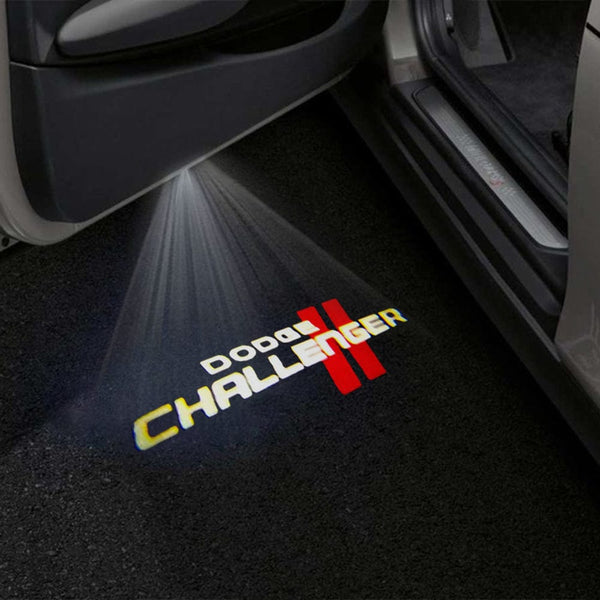 Dodge Challenger Logo - 1 Pair - 2 Doors