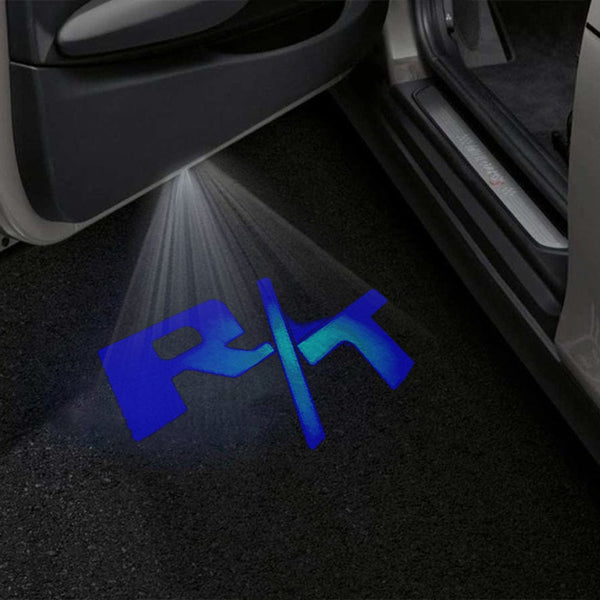R/T Wording Blue - 1 Pair - 2 Doors