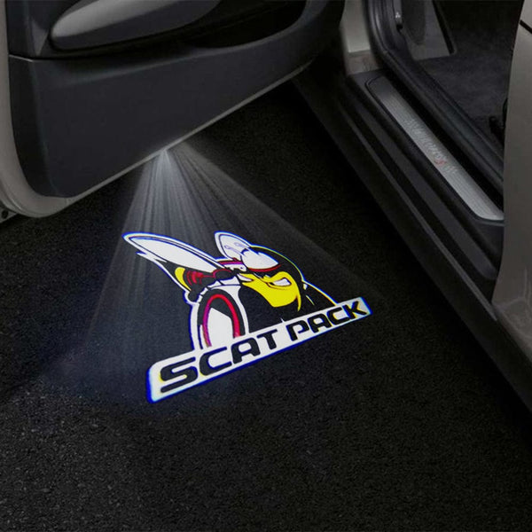 Scat Pack Logo 1 - 1 Pair - 2 Doors