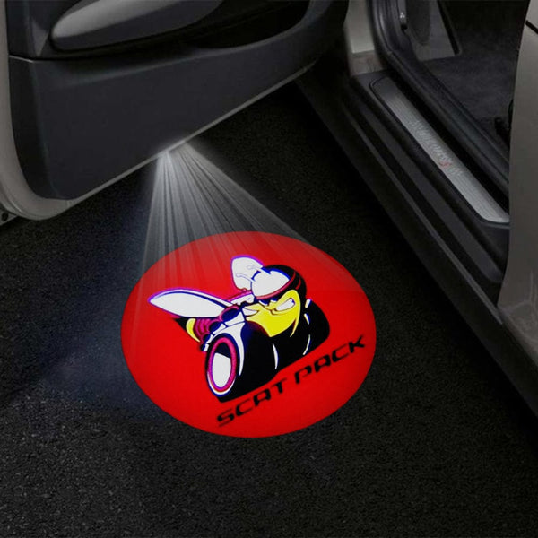 Scat Pack Logo 3 - 1 Pair - 2 Doors