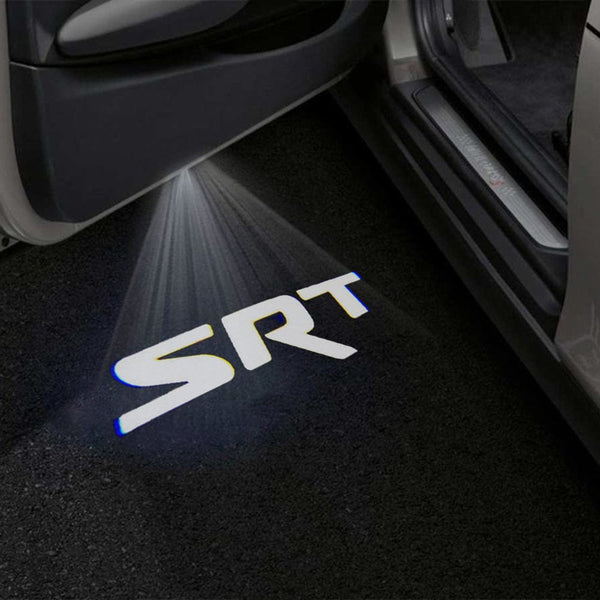 SRT Wording White - 1 Pair - 2 Doors
