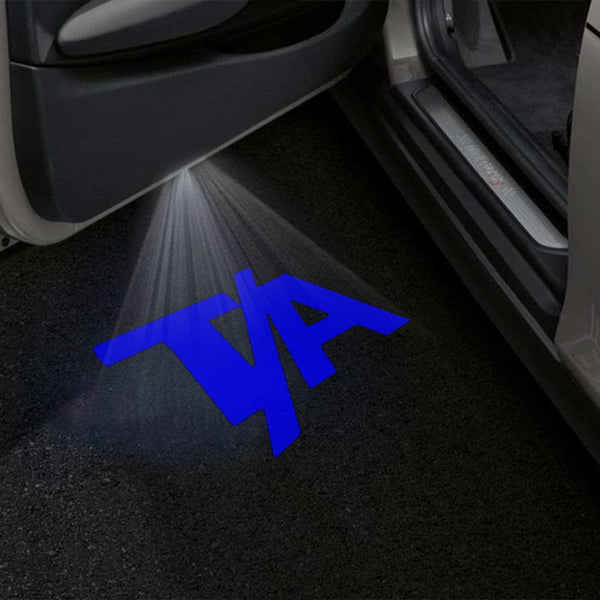 T/A Wording Blue - 1 Pair - 2 Doors