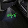 R/T Wording Green- 1 Pair - 2 Doors