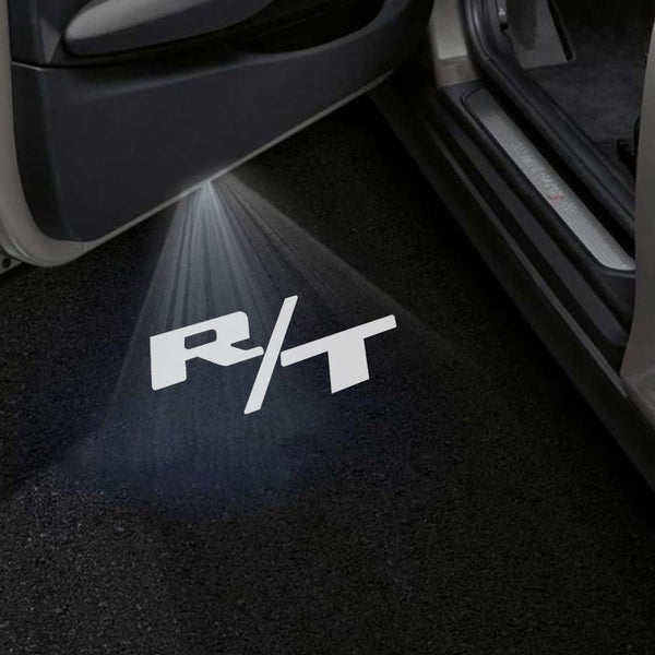 R/T Wording White - 1 Pair - 2 Doors