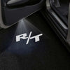 Dodge Dodge Charger 6th/7th Gen Premium Door Puddle Lights Various Designs 2006-2023 R/T Wording White - 1 Pair - 2 Doors
