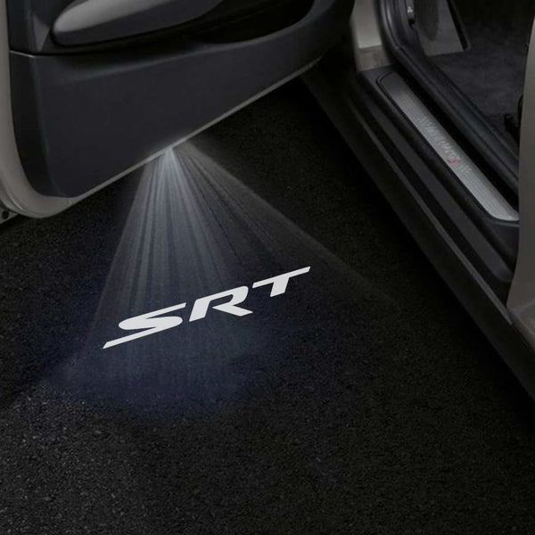 SRT Wording White - 1 Pair - 2 Doors