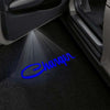 Dodge Dodge Charger 6th/7th Gen Premium Puddle Lights Multiple Designs 2006-2025 Charger Script Wording Blue - 1 Set - 2 Doors / Dodge Charger 6th Gen LX - 2006-2010