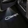 Charger Script Wording White - 1 Pair - 2 Doors