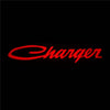 Dodge Dodge Charger 6th/7th Gen Premium Puddle Lights Multiple Designs 2006-2025 Charger Wording + Red / Dodge Charger 6th Gen LX - 2006-2010