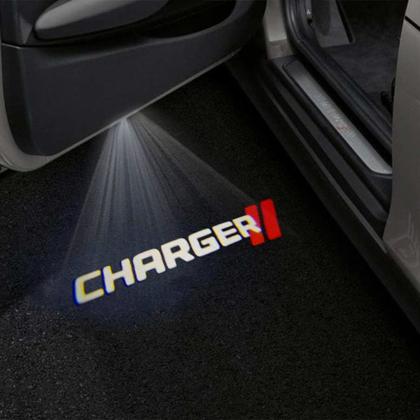 Dodge Charger Logo 2 - 1 Pair - 2 Doors