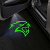 Dodge Dodge Charger 6th/7th Gen Premium Puddle Lights Multiple Designs 2006-2025 Hellcat Green - 1 Set - 2 Doors / Dodge Charger 6th Gen LX - 2006-2010