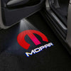 Dodge Dodge Charger 6th/7th Gen Premium Puddle Lights Multiple Designs 2006-2025 Mopar Red - 1 Set - 2 Doors / Dodge Charger 6th Gen LX - 2006-2010
