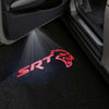 Dodge Dodge Charger 6th/7th Gen Premium Puddle Lights Multiple Designs 2006-2025 SRT Hellcat Red - 1 Set - 2 Doors / Dodge Charger 6th Gen LX - 2006-2010