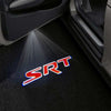 SRT Wording Red Outline - 1 Pair - 2 Doors