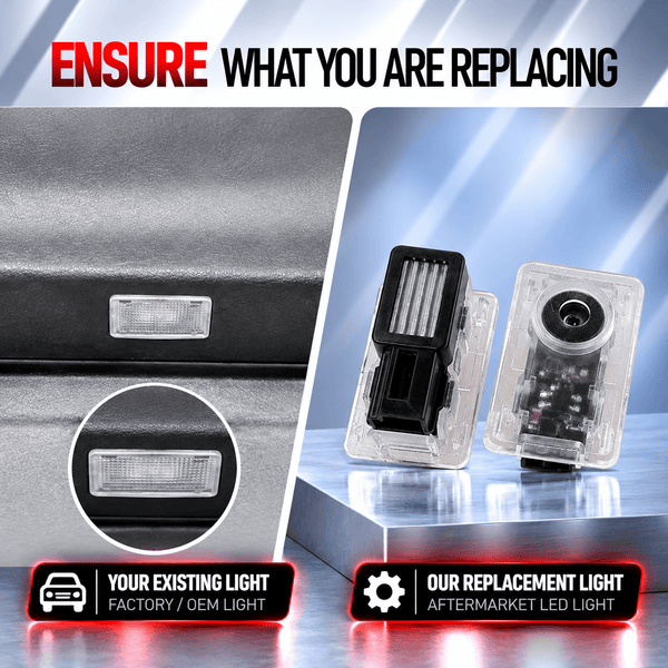 Dodge Dodge Journey Premium Door Puddle Lights Various Designs 2008-2020