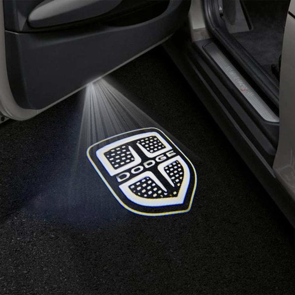 Dodge Dodge Magnum Premium Puddle Lights Multiple Designs 2005-2008 Dodge Logo 2 - 1 Set - 2 Doors
