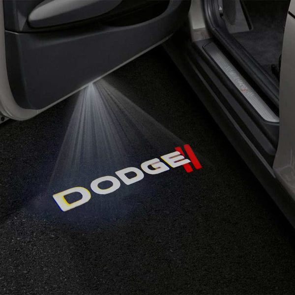 Dodge Dodge Magnum Premium Puddle Lights Multiple Designs 2005-2008 Dodge Logo 3 - 1 Set - 2 Doors