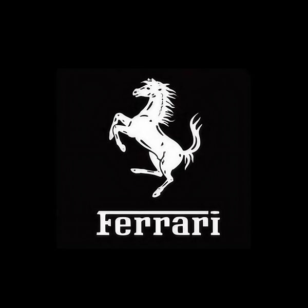 Ferrari Ferrari Universal Door Stick On Puddle Lights Multiple Designs