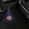 Fiat Fiat 500e Door Stick On Puddle Lights Multiple Designs 2020-2025 Fiat Logo 1 - 1 Set - 2 Doors