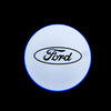 Ford Ford EcoSport Door Stick On Puddle Lights Multiple Designs 2003-2023 Ford Logo 3 - 1 Set - 2 Doors