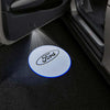 Ford Ford EcoSport Door Stick On Puddle Lights Multiple Designs 2003-2023 Ford Logo 3 - 1 Set - 2 Doors
