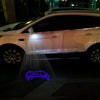 Ford Fire Blue Logo - 1 Pair 2 Side Mirror Lights