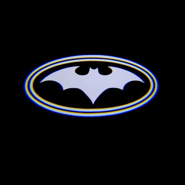 Ford Ford Escape MK3 Premium Side Wing Mirror Puddle Lights Multiple Designs 2013-2019 White Batman Logo - 1 Set - 2 Lights