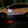 Ford Ford Everest MK2 Premium Side Wing Mirror Puddle Lights Multiple Designs 2016-2022 ST Vibrant Red - 1 Set - 2 Lights