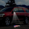 Ford Ford Expedition 5th Gen Premium Side Wing Mirror Puddle Lights Multiple Designs 2025 American Flag 1 - 1 Set - 2 Lights
