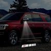 Ford Ford Expedition 5th Gen Premium Side Wing Mirror Puddle Lights Multiple Designs 2025 ST Bar Logo - 1 Pair 2 Side Mirror Lights