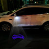 Ford Ford Expedition Premium Side Wing Mirror Puddle Lights Multiple Designs 2003-2025 Ford Fire Blue - 1 Set - 2 Lights