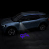 Ford Ford EXPLORER 5th Gen Premium Side Wing Mirror Puddle Lights Multiple Designs 2011-2019 Ford Fire Blue - 1 Set - 2 Lights