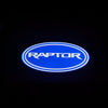 Ford Ford F150 12th Gen Premium Side Wing Mirror Puddle Lights Multiple Designs 2009-2014 Ford Raptor Logo1 Set - 2 Lights