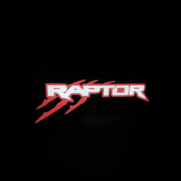 Ford Ford F150 12th Gen Premium Side Wing Mirror Puddle Lights Multiple Designs 2009-2014 Red Raptor Claw 1 Set - 2 Lights