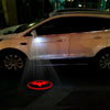 Red Batman Logo - 1 Pair 2 Side Mirror Lights