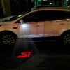 ST Red With Red Outline - 1 Pair 2 Side Mirror Lights