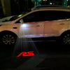 RS Red With Red Outline - 1 Pair 2 Side Mirror Lights
