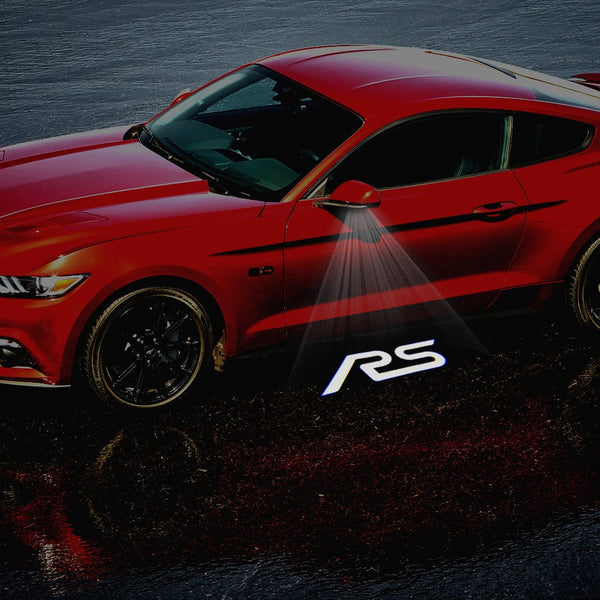 RS White - 1 Pair 2 Side Mirror Lights