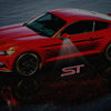 ST Red With White Outline - 1 Pair 2 Side Mirror Lights