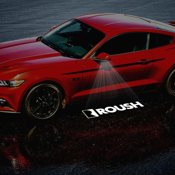 Ford LED Side Mirror MACH1 Projector Puddle Lights Pair for Ford Mustang 2013-2026 Roush - 1 Pair 2 Side Mirror Lights