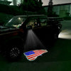 Ford LED Side Mirror Projector Puddle Welcome Lights for Ford F150 RAPTOR - 2015-2025 American Flag 1 - 1 Set - 2 Lights